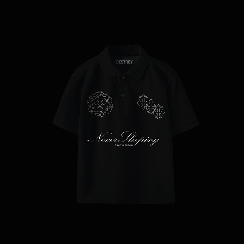 Camisa NEVER Sleeping