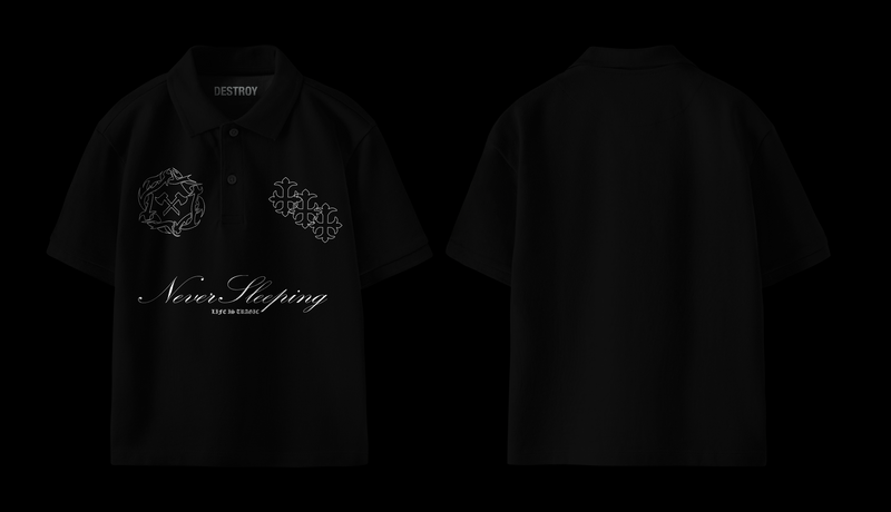 Camisa NEVER Sleeping