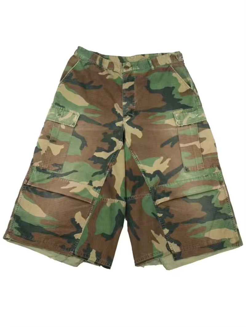 Shorts Camo Cargo Camuflado