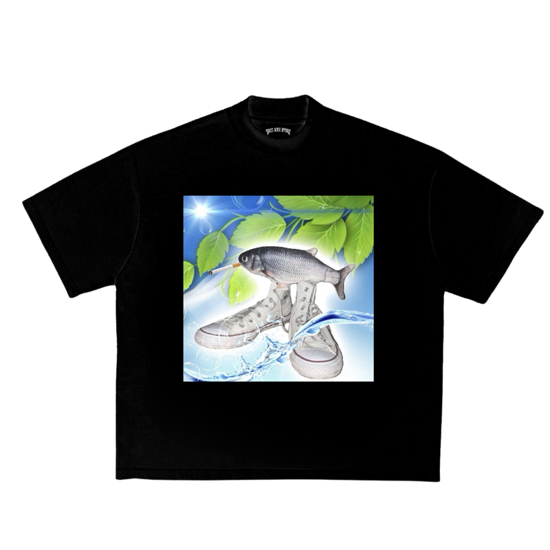 Camisa Fish big feet