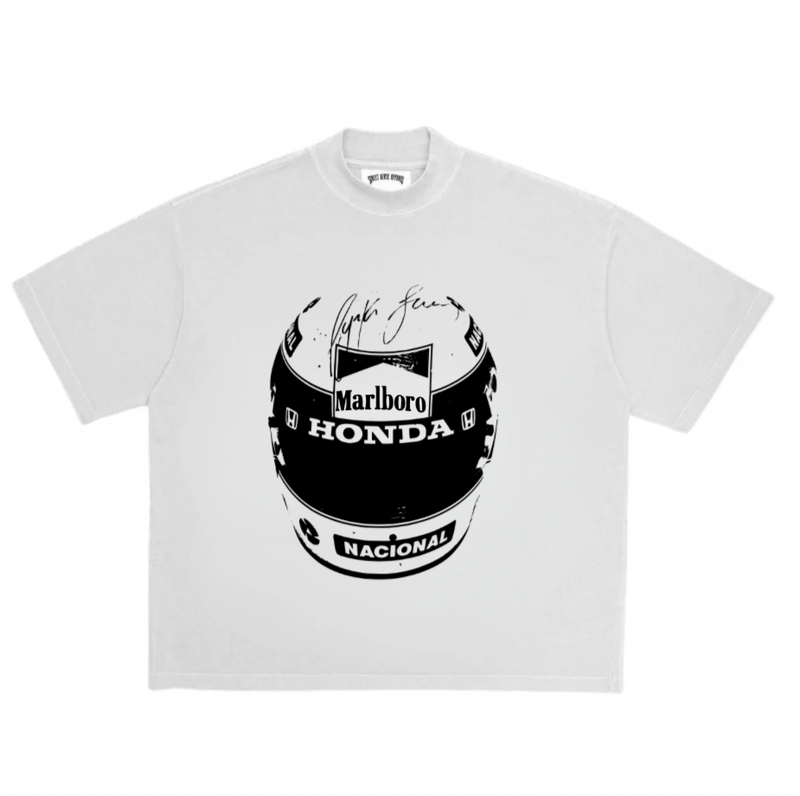 Camisa capacete Ayton Senna