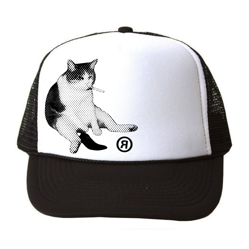Boné Cat cigarette drunk