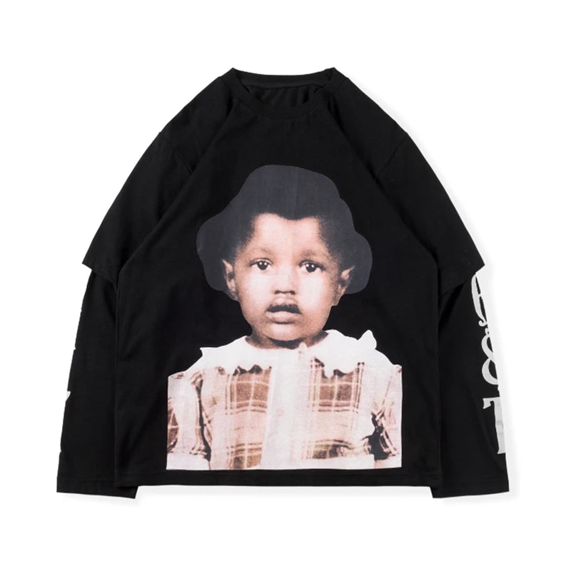 Camisa Donda manga longa Kanye West Listening Party