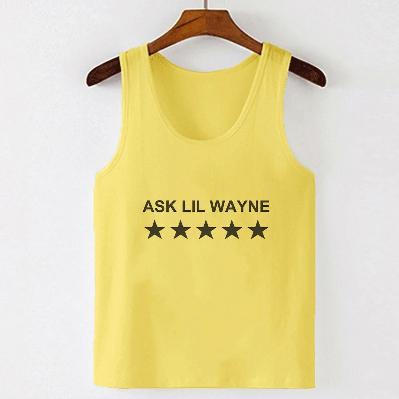 Y2K Star Print Slim Crop Top