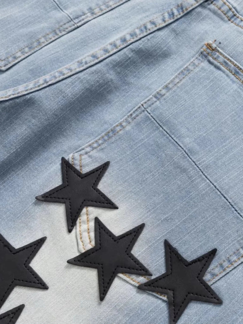 Calça Star Patch Denim Jorts