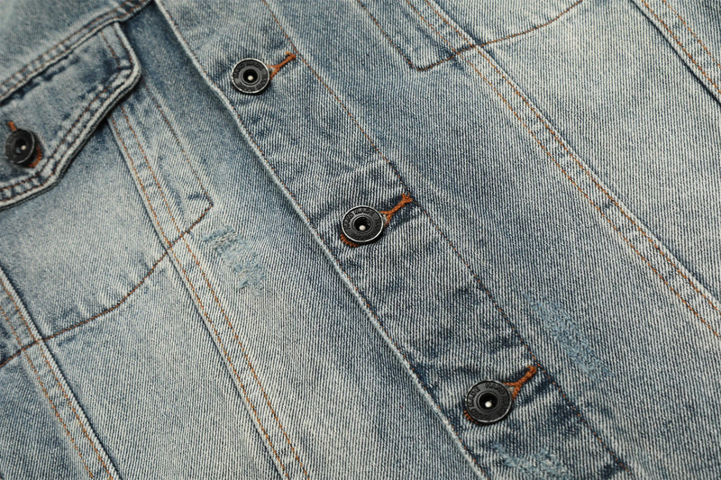 Jaqueta Denim YZY 24FW – Edição Heavyweight