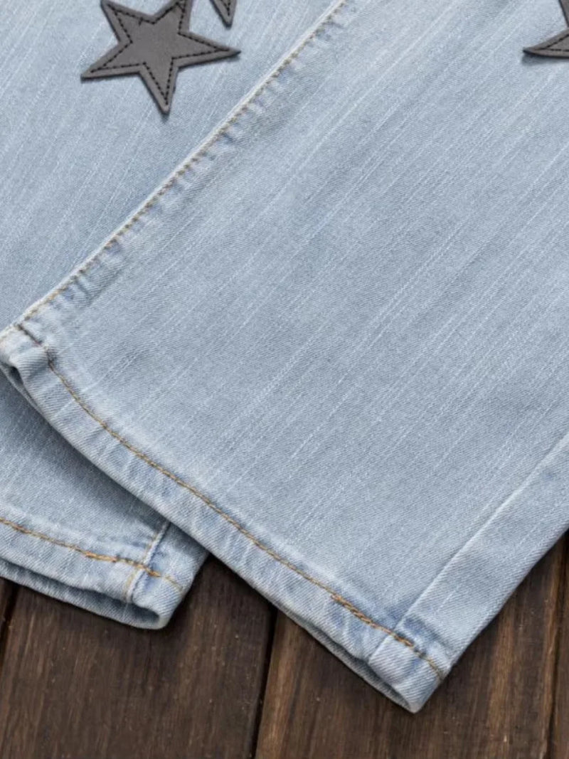 Calça Star Patch Denim Jorts