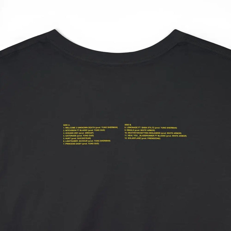 Yung Lean Unknown Death 2002 Album Tour T-Shirt