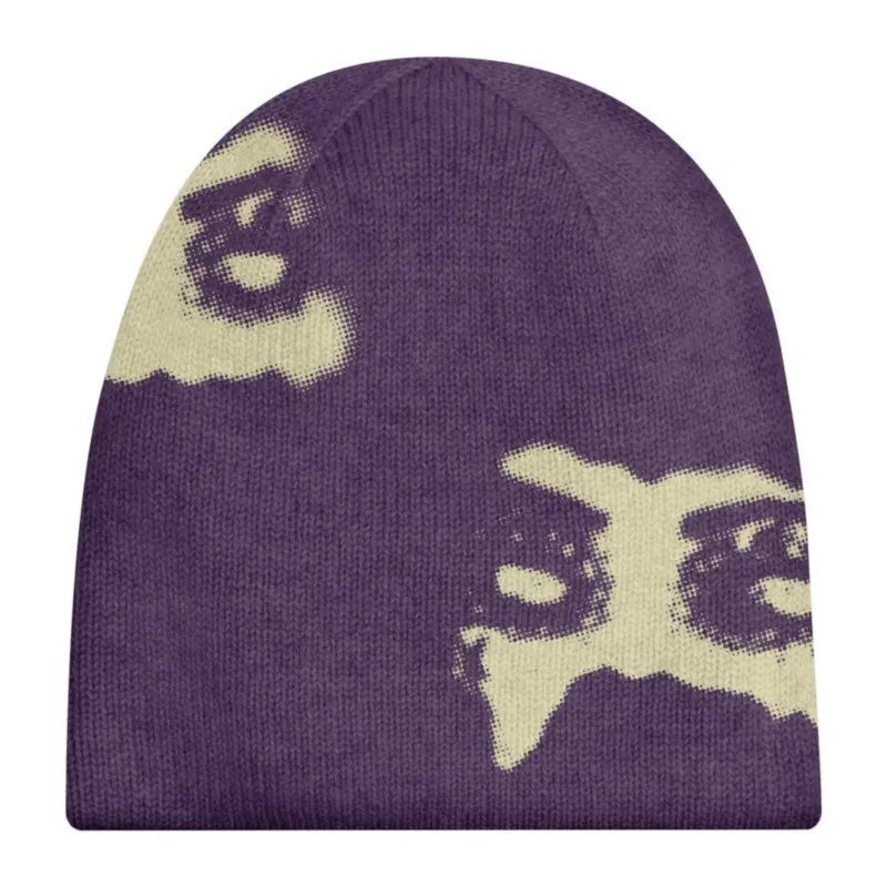 Gorro Face Printed Dark