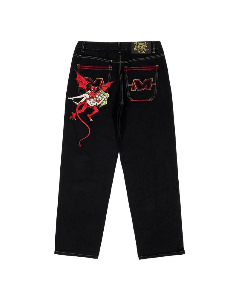 Dark Vision Graffiti Denim