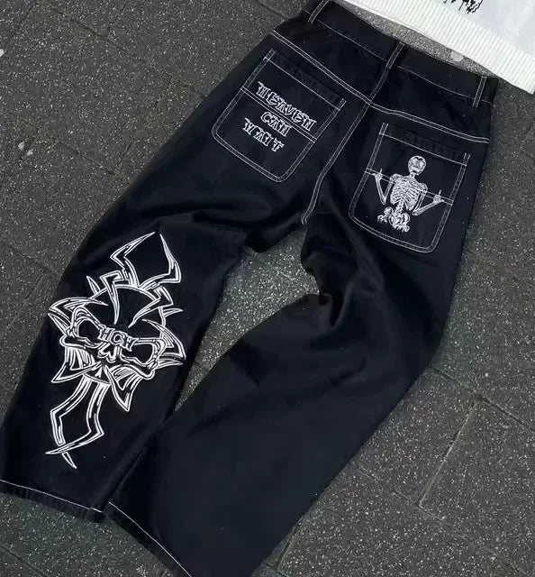 Y2K Retro Baggy Pocket Jeans