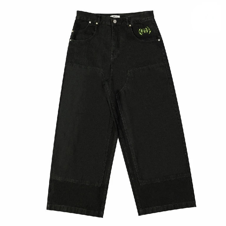 Y2K Retro Baggy Pocket Jeans