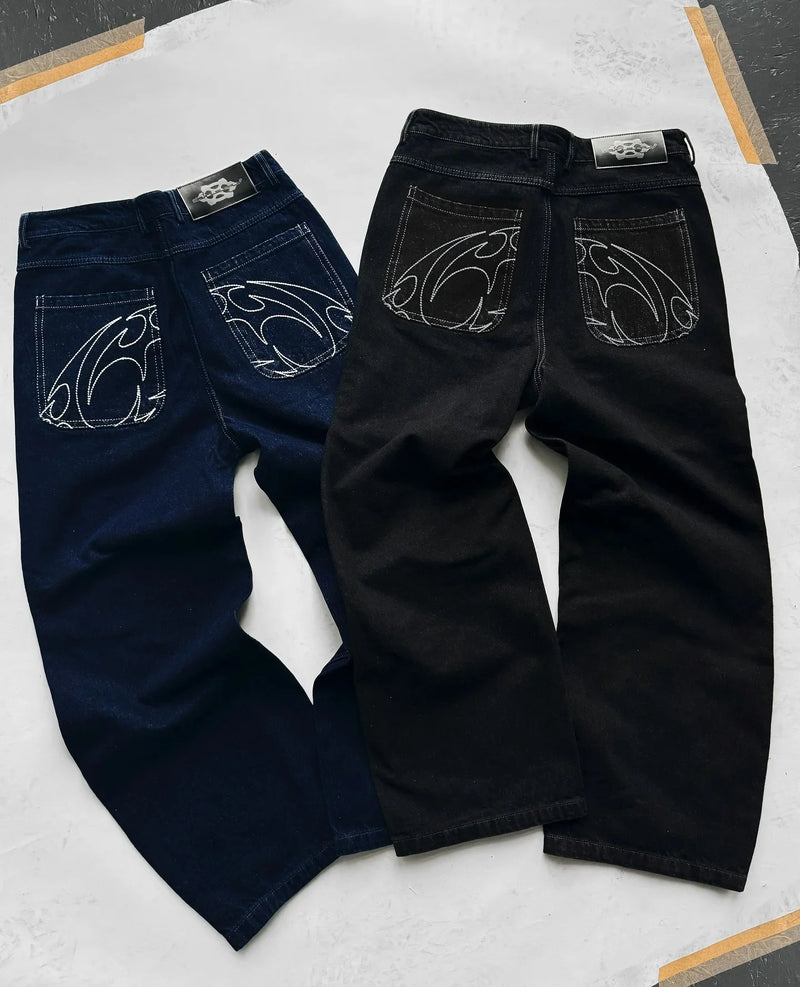 Calça Baggy Jeans Y2k