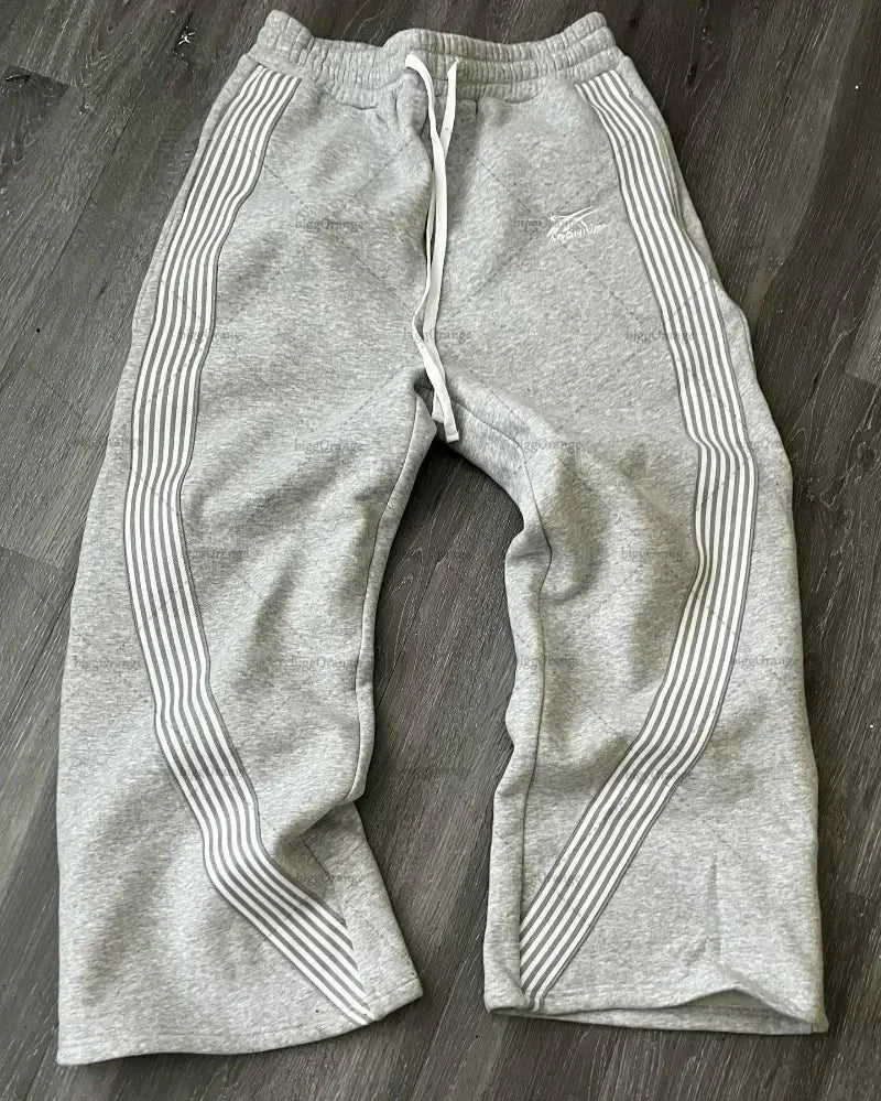 Calça Y2K Double Layer Baggy Sweatpants