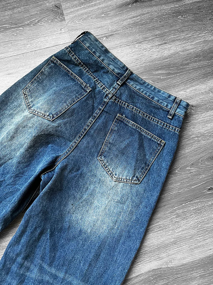 Retro Drift Denim Pants