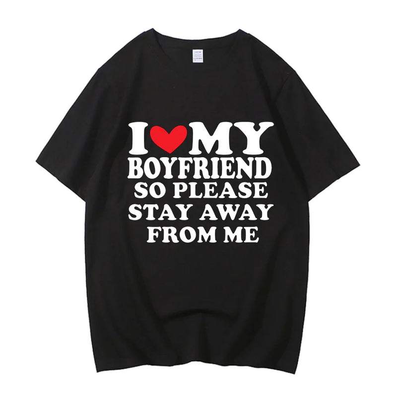 Camisa I love my boyfriend