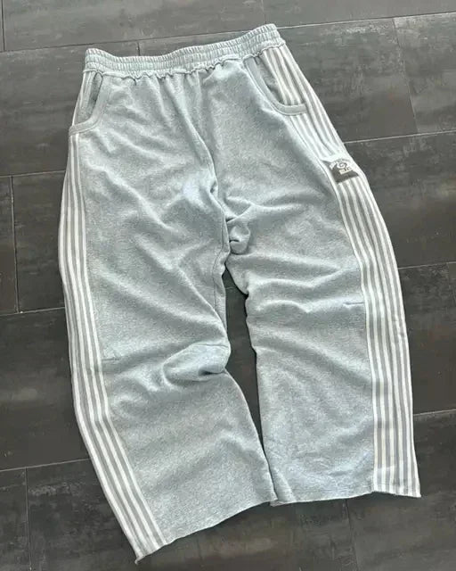 Calça Y2K Double Layer Baggy Sweatpants