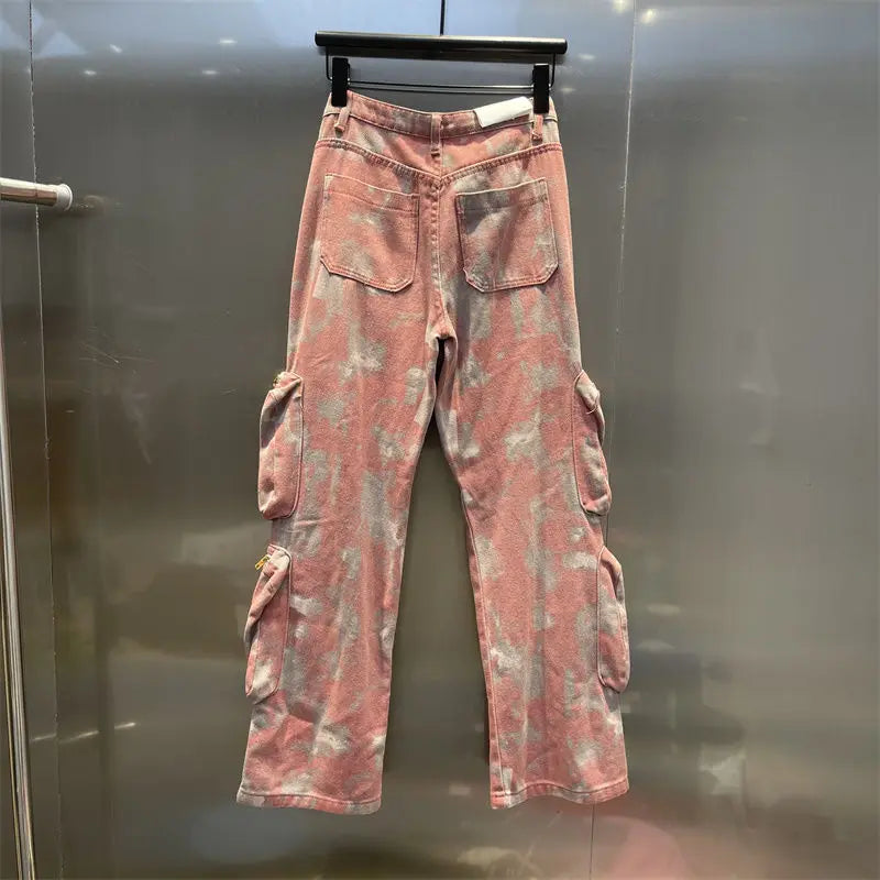 Calça Camuflada Rosa Rebel Style