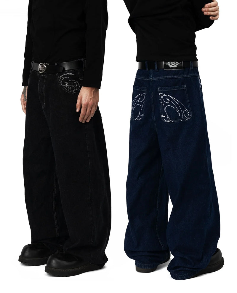 Calça Baggy Jeans Y2k