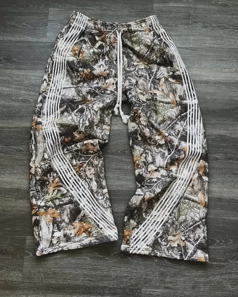 Calça Cargo Camuflada múltiplo bolsos