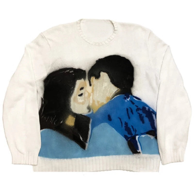 Suéter Lovers Kiss Knitted